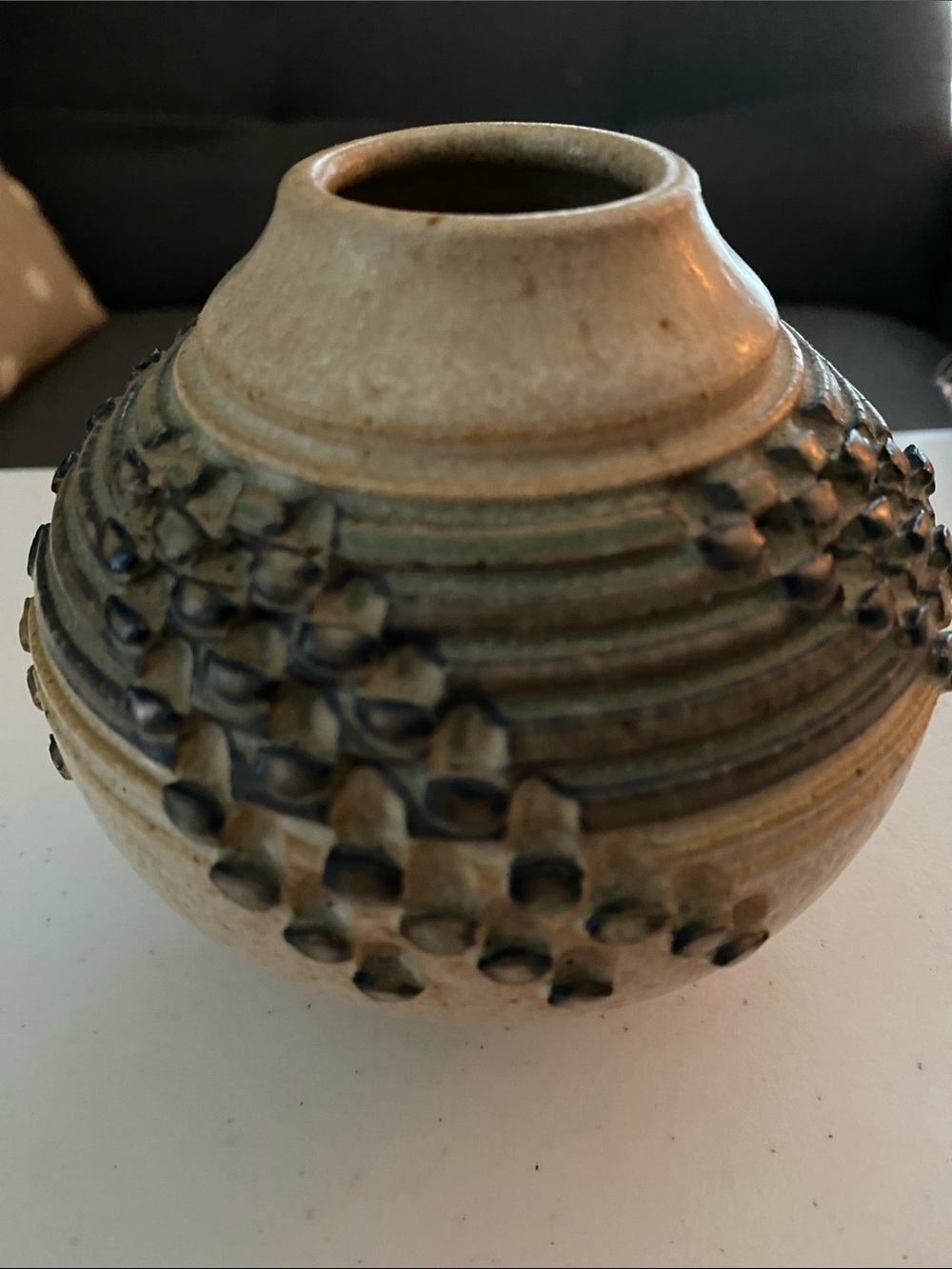 JL Josserand pottery bud vase